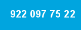 922 097 75 22 922 097 75 22